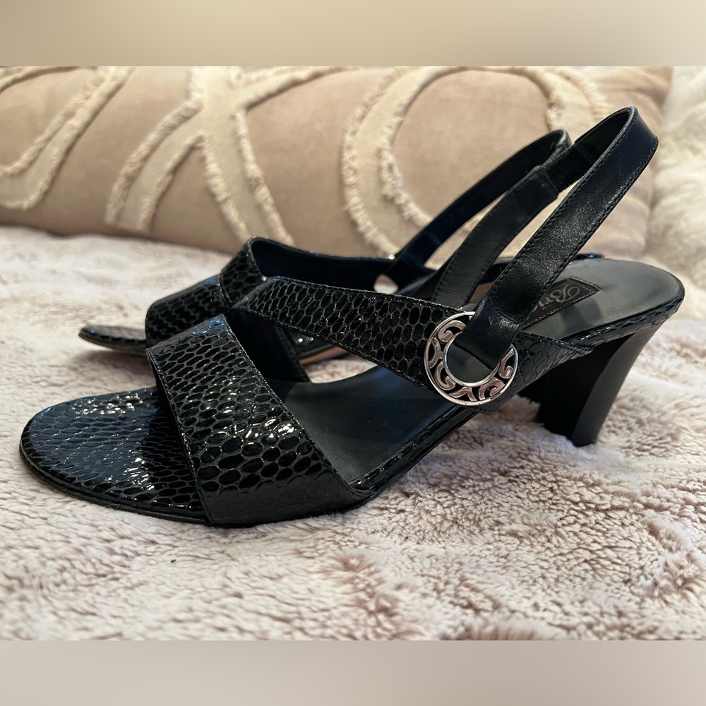 Brighton Black Heels, Size 8.5